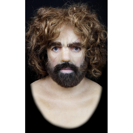 Máscara de Silicone Realista Tyrion Lannister Luxo