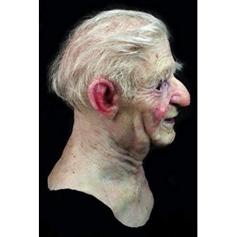 Máscara de Silicone Realista Velho Boris Luxo