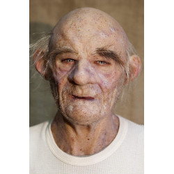 Máscara de Silicone Realista Velho Dalto Luxo