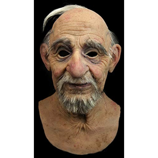 Máscara de Silicone Realista Velho Senhor Luxo Máscara de Silicone Realista Velho Senhor Luxo