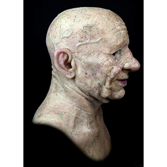 Máscara de Silicone Realista Velho Tio Marvi Luxo Máscara de Silicone Realista Velho Tio Marvi Luxo