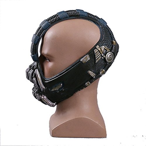 Máscara do Bane Latex Preta Máscara do Bane Latex Preta
