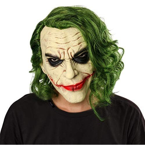 Máscara do Coringa Adulto Batman Cavaleiro das Trevas Total