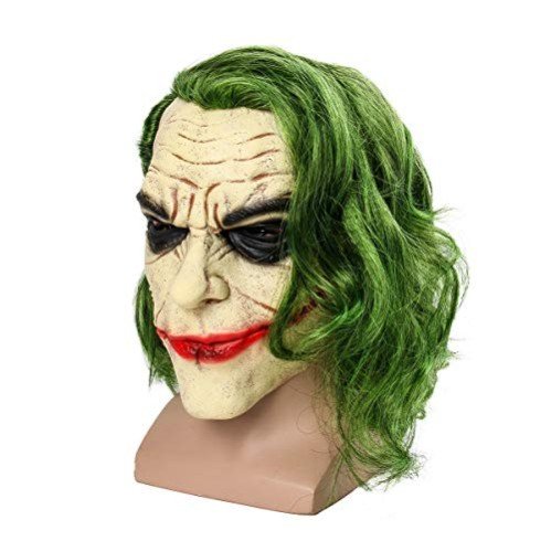 Máscara do Coringa Adulto Batman Cavaleiro das Trevas Total