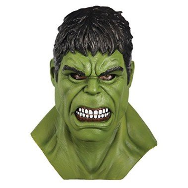 Máscara do Hulk de Vinil dos Vingadores Elite