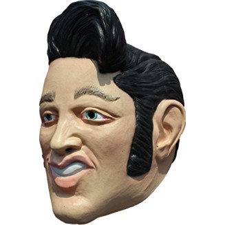 Máscara Elvis Presley Adulto Luxo Máscara Elvis Presley Adulto Luxo