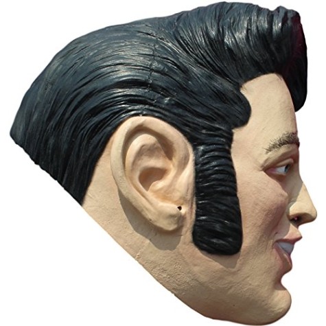 Máscara Elvis Presley Adulto Luxo Máscara Elvis Presley Adulto Luxo