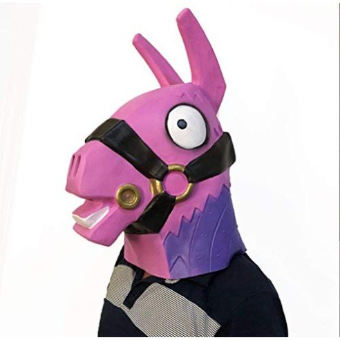 Máscara Fortnite Unicórnio Arco Iris Clássica Máscara Fortnite Unicórnio Arco Iris Clássica