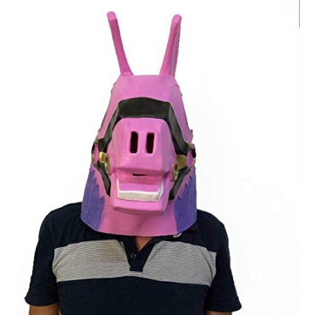 Máscara Fortnite Unicórnio Arco Iris Clássica Máscara Fortnite Unicórnio Arco Iris Clássica