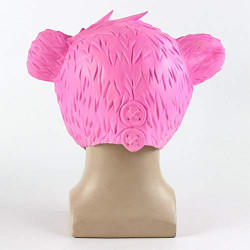 Máscara Fortnite Urso Rosa Adulto Clássica