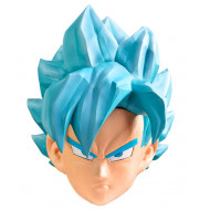Máscara Goku Dragon Ball Z Super Saiyan God Anime Cosplay