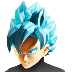 Máscara Goku Dragon Ball Z Super Saiyan God Anime Cosplay