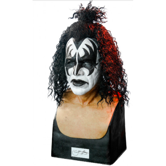 Máscara Kiss Gene Simmons Demon Luxo Elite Colecionador 