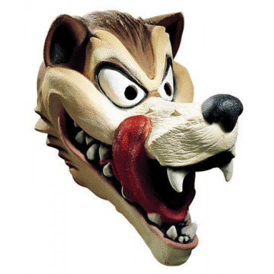 Máscara Lobo Mal de Látex Máscara Lobo Mal de Látex