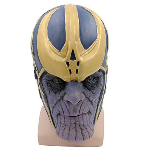 Máscara Luva Thanos Guerra Infinita Adulto Luxo