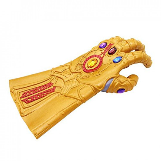 Máscara Luva Thanos Guerra Infinita Adulto Luxo