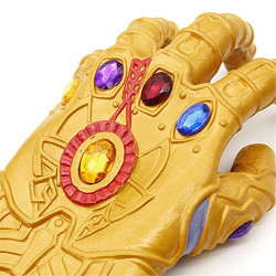 Máscara Luva Thanos Guerra Infinita Adulto Luxo