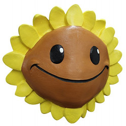 Máscara Plantas Vs Zumbis Girassol