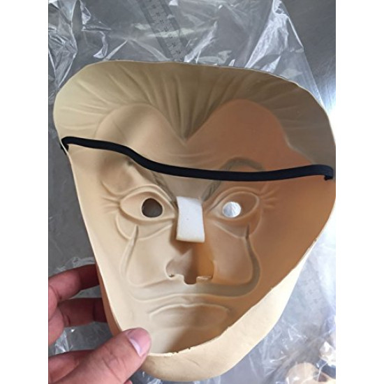 Máscara Salvador Dalí La Casa De Papel Látex