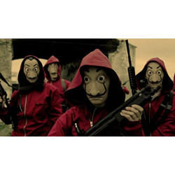 Máscara Salvador Dalí La Casa De Papel Látex