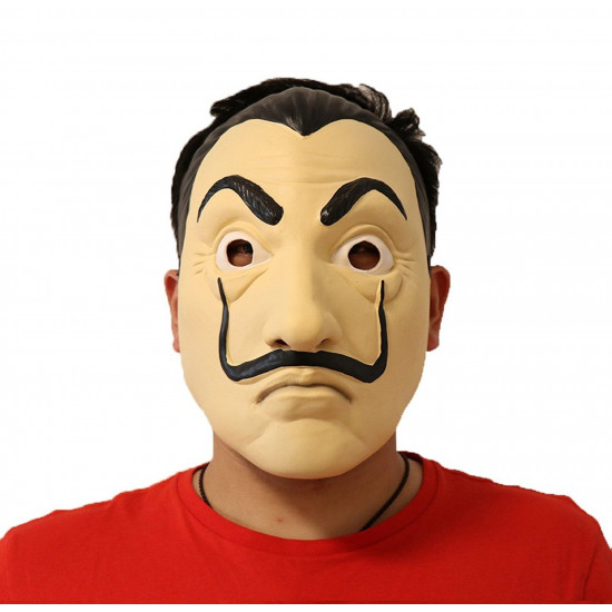 Máscara Salvador Dalí La Casa De Papel Látex