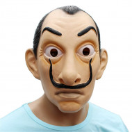Máscara Salvador Dalí La Casa De Papel Látex Luxo