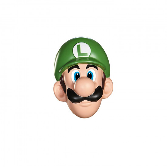 Máscara Super Mario Bros Nintendo Luigi