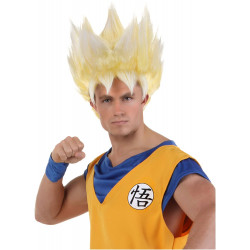 Peruca Super Saiyan Goku Dragon Ball Adulto