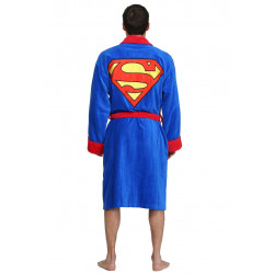 Roupão do Super Homem Adulto Luxo