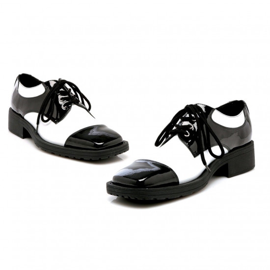 Sapato Preto e Branco Luxo Sapato Preto e Branco Luxo