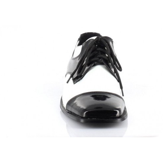 Sapato Preto e Branco Luxo Sapato Preto e Branco Luxo