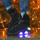 Tênis de Volta para o Futuro Marty Mcfly com Luz Preto Tênis de Volta para o Futuro Marty Mcfly com Luz Preto