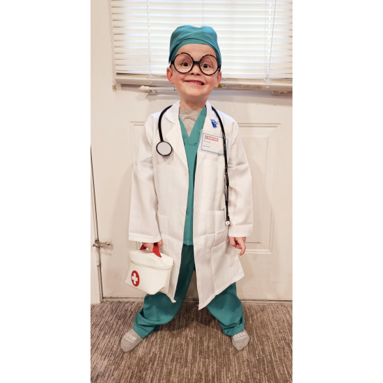 Fantasia Infantil Médico Luxo Fantasia Infantil Médico Luxo