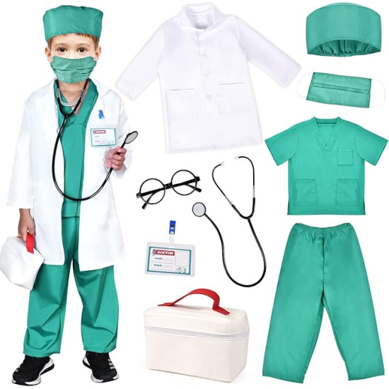 Fantasia Infantil Médico Luxo Fantasia Infantil Médico Luxo