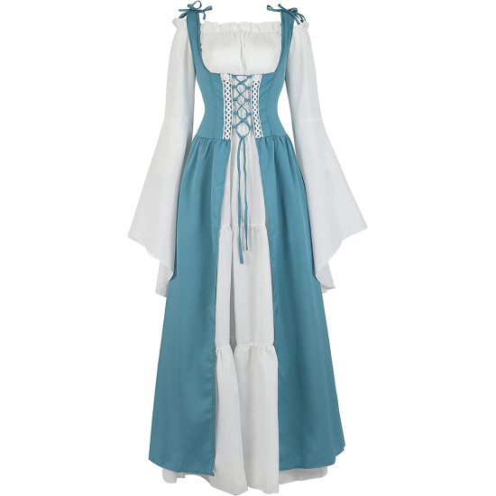 Fantasia Camponesa Vitoriana Medieval Adulto Feminino