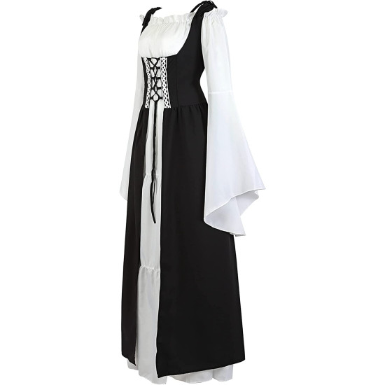 Fantasia Camponesa Vitoriana Medieval Adulto Feminino