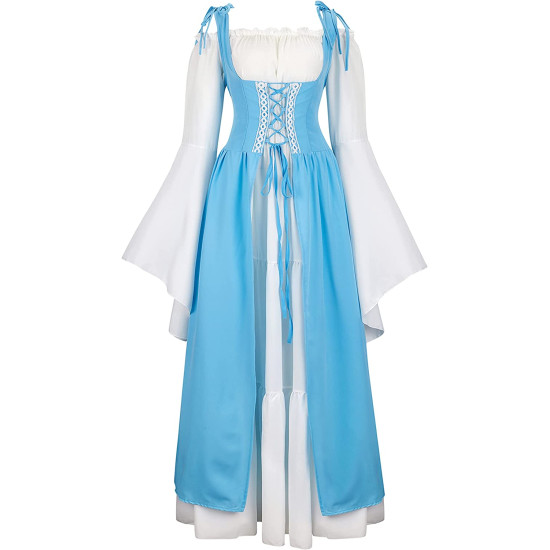 Fantasia Camponesa Vitoriana Medieval Adulto Feminino