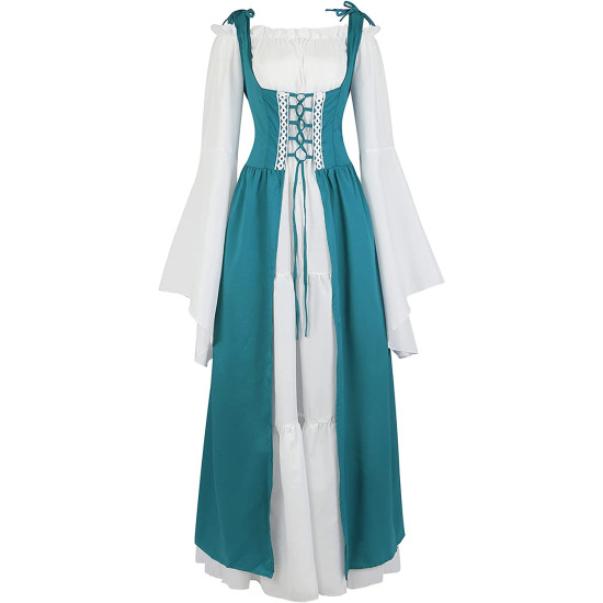Fantasia Camponesa Vitoriana Medieval Adulto Feminino