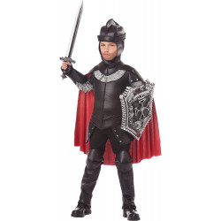 Fantasia Cavaleiro Guerreiro Medieval Infantil Luxo