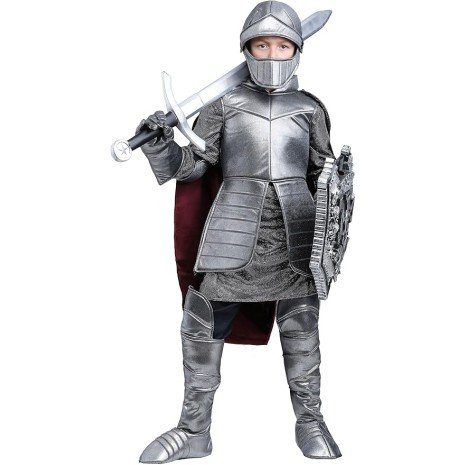 Fantasia Cavaleiro Guerreiro Real Medieval Infantil Luxo Fantasia Cavaleiro Guerreiro Real Medieval Infantil Luxo
