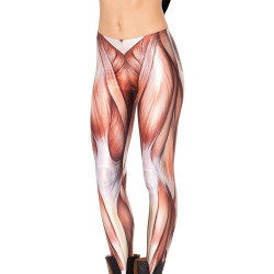 Legging Corpo Humano Adulto Feminino