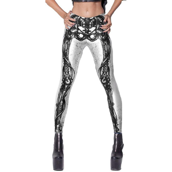 Legging Esqueleto Adulto Feminino Legging Esqueleto Adulto Feminino