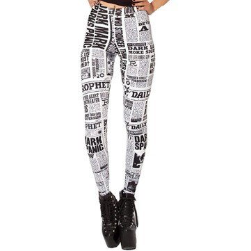 Legging Jornal Notícias Adulto Feminino Legging Jornal Notícias Adulto Feminino