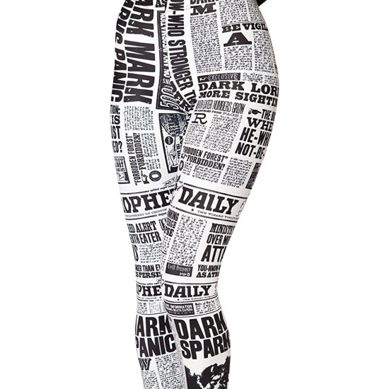 Legging Jornal Notícias Adulto Feminino Legging Jornal Notícias Adulto Feminino