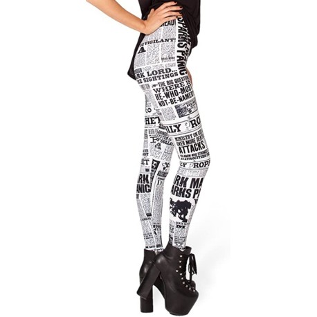 Legging Jornal Notícias Adulto Feminino Legging Jornal Notícias Adulto Feminino