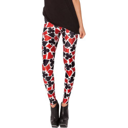 Legging Rainha de Copas Adulto Feminino