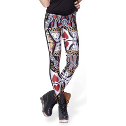 Legging Rei de Copas Adulto Feminino