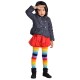 Meia Calça Infantil Colorida (6 unidades)