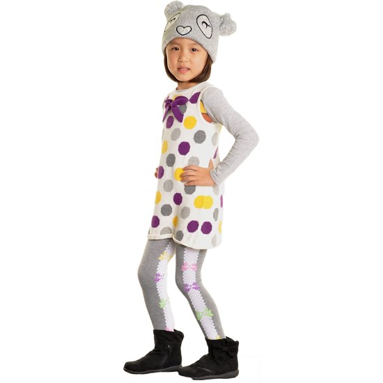 Meia Calça Infantil Colorida (6 unidades)