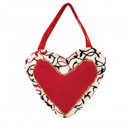 Bolsa Coração Rainha de Copas Infantil Luxo
